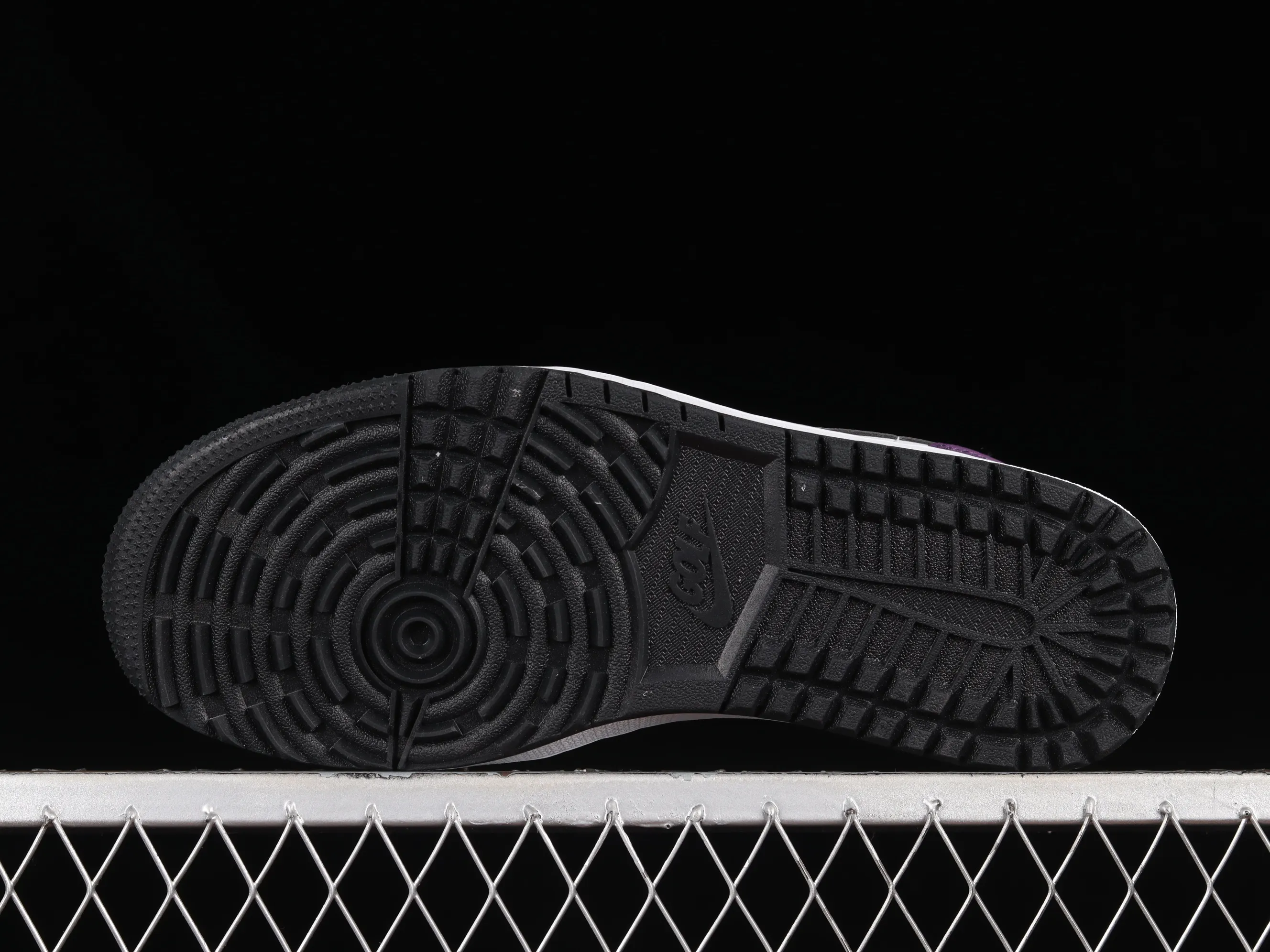 All categories Air Jordan Jordan series basketball shoes Air Jordan 1 Low Z version Air Jordan 1 Low Golf "Purple Smoke" AJ1 Joe 1 new golf version smoke white and purple DZ9787-155